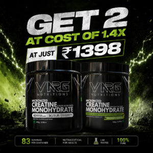 2x Creatine Monohydrate Pack (Unflavoured + Mango Surge)